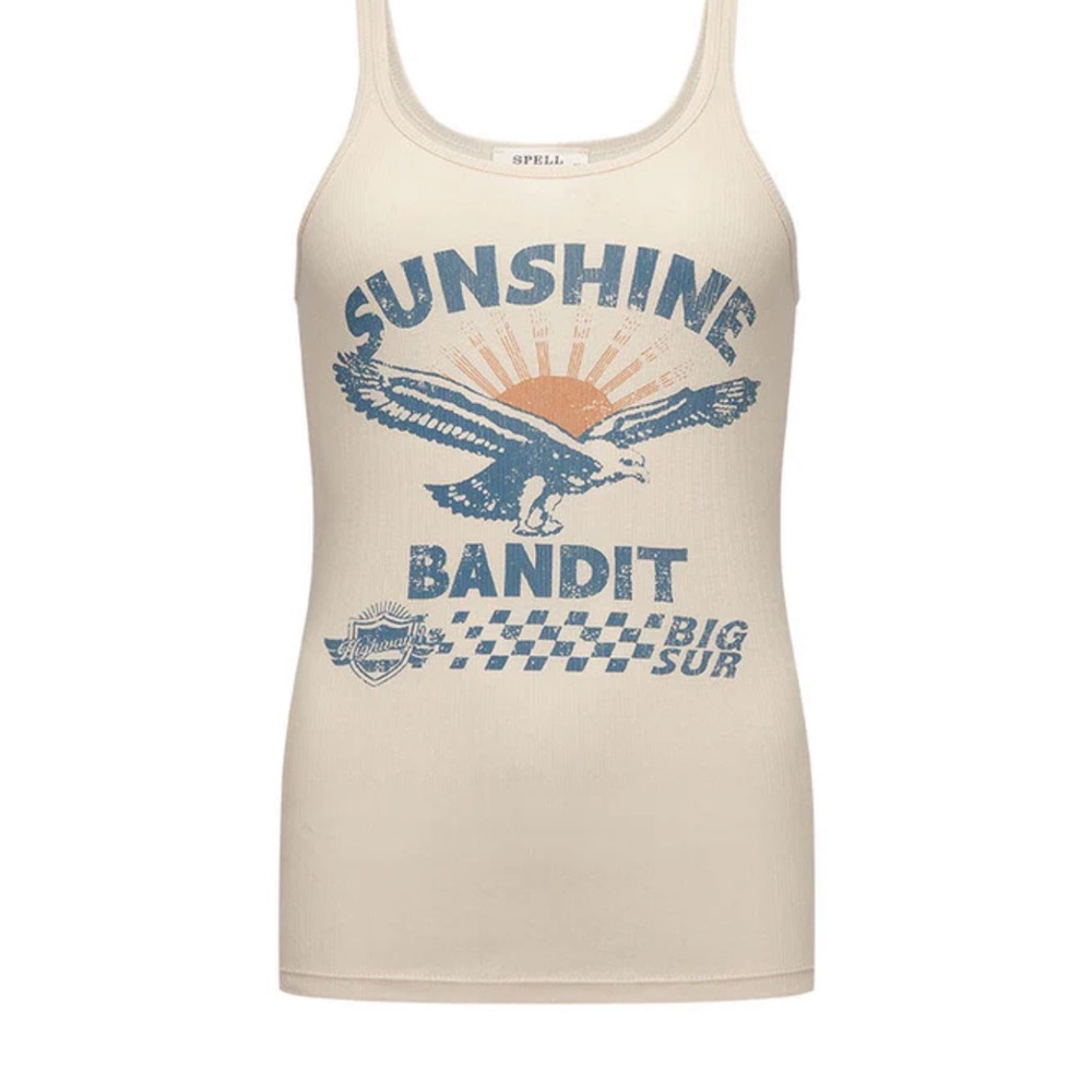 Spell Sunshine Bandit Tank Top NWT XS - Picture 3 of 12